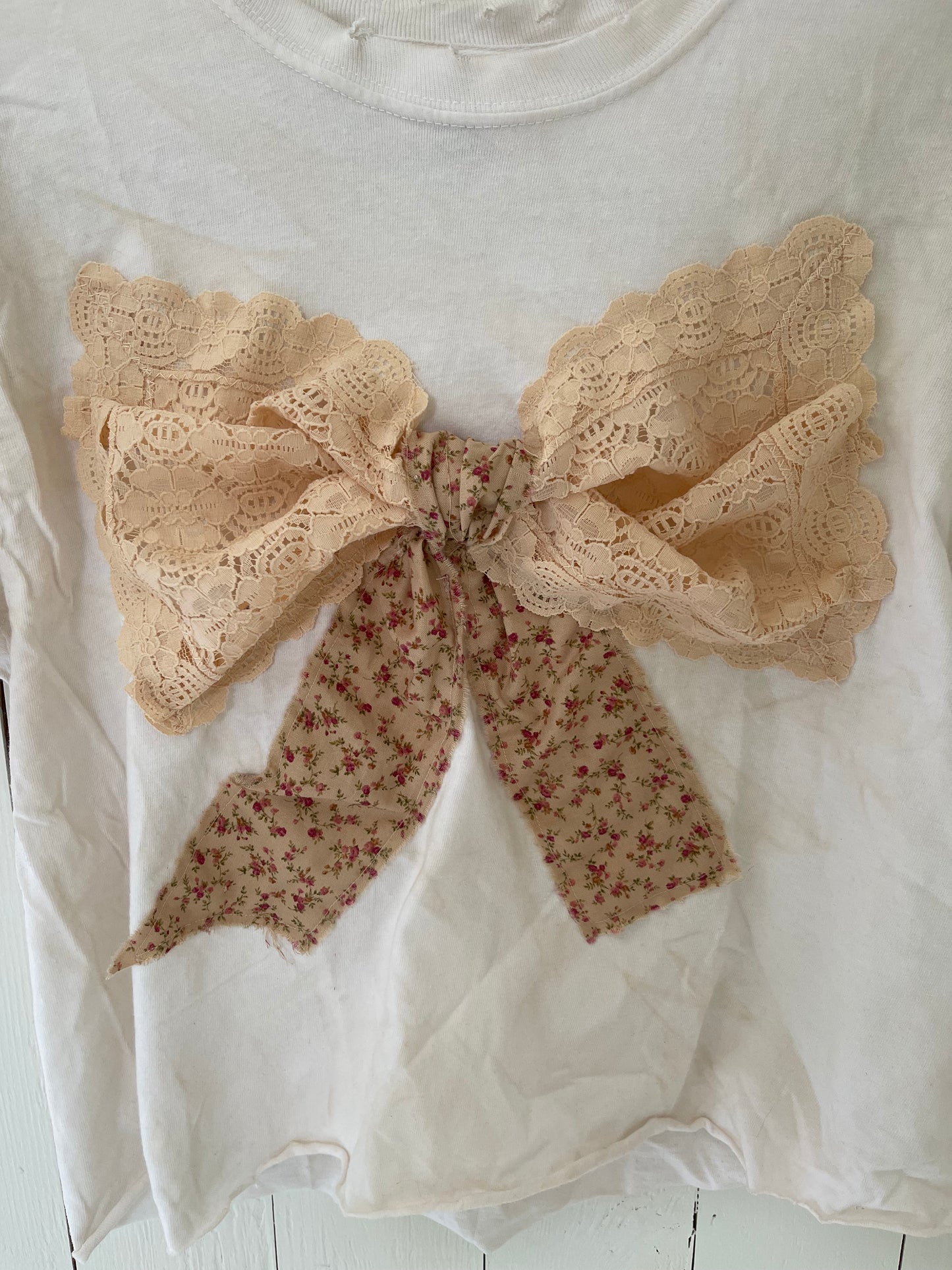 Gold'n Girl Bow Tee