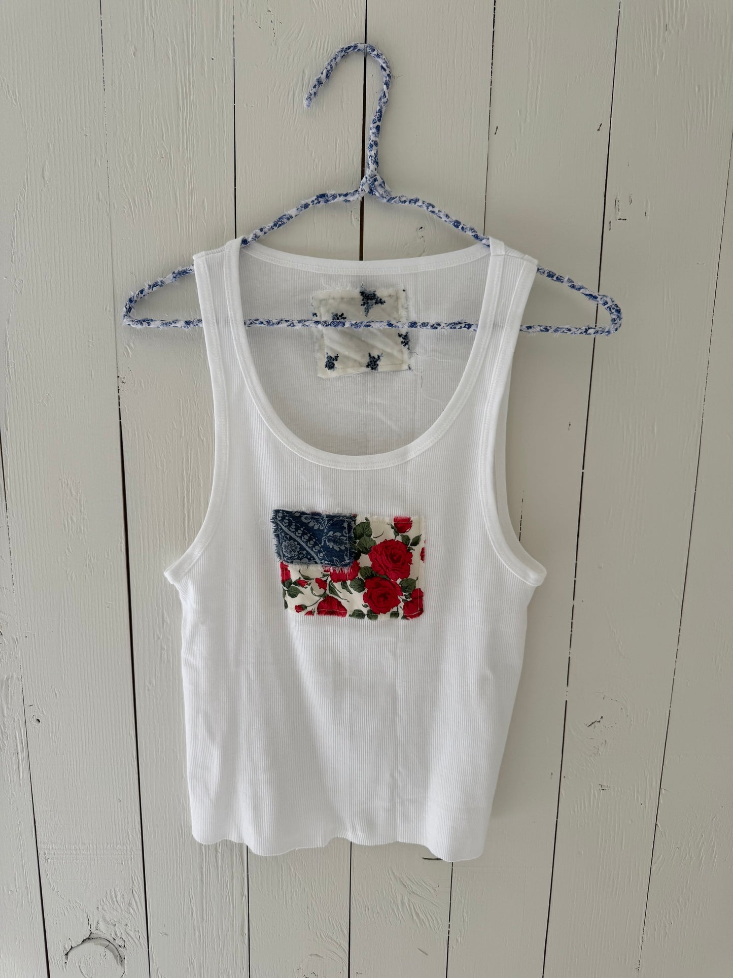 American flag tank