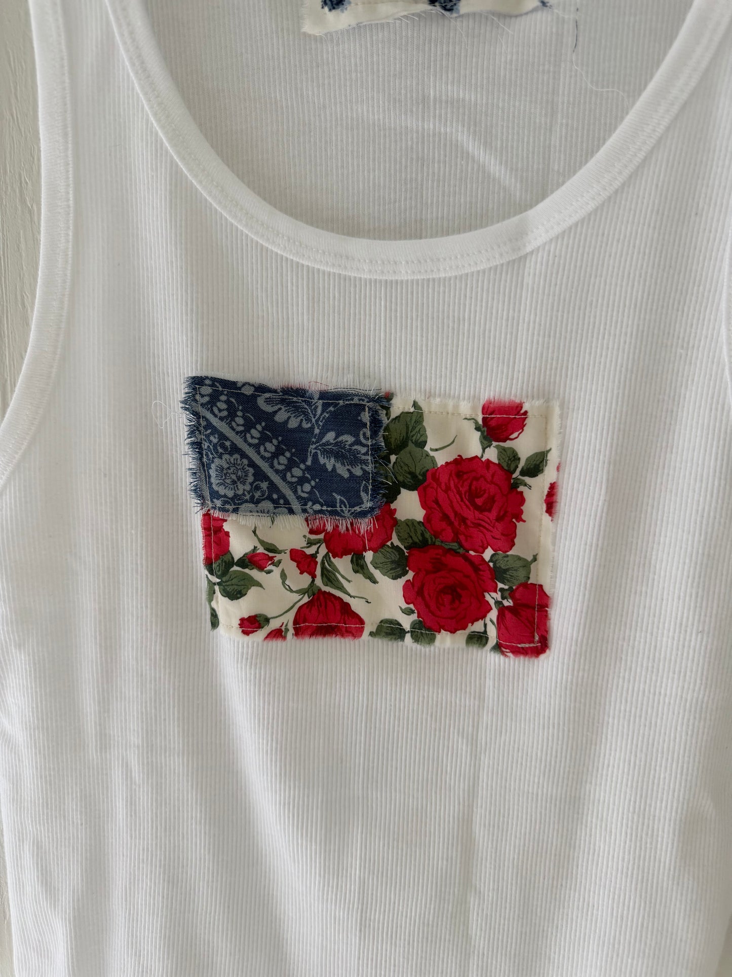 American flag tank