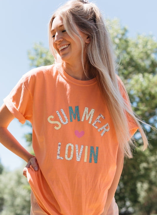 Summer Lovin Tee (Mango)