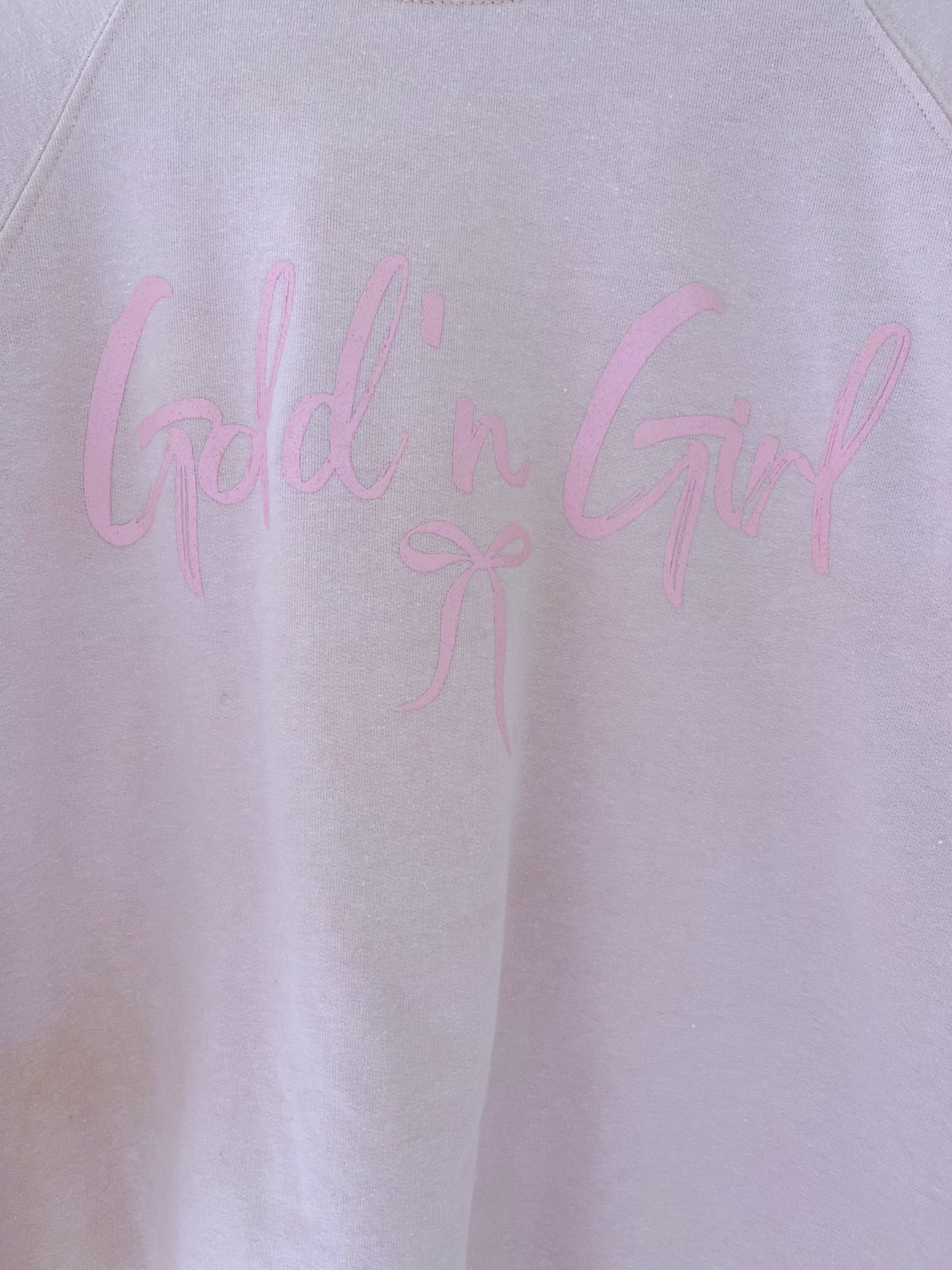 Gold'n Girl Bow Sweatshirt