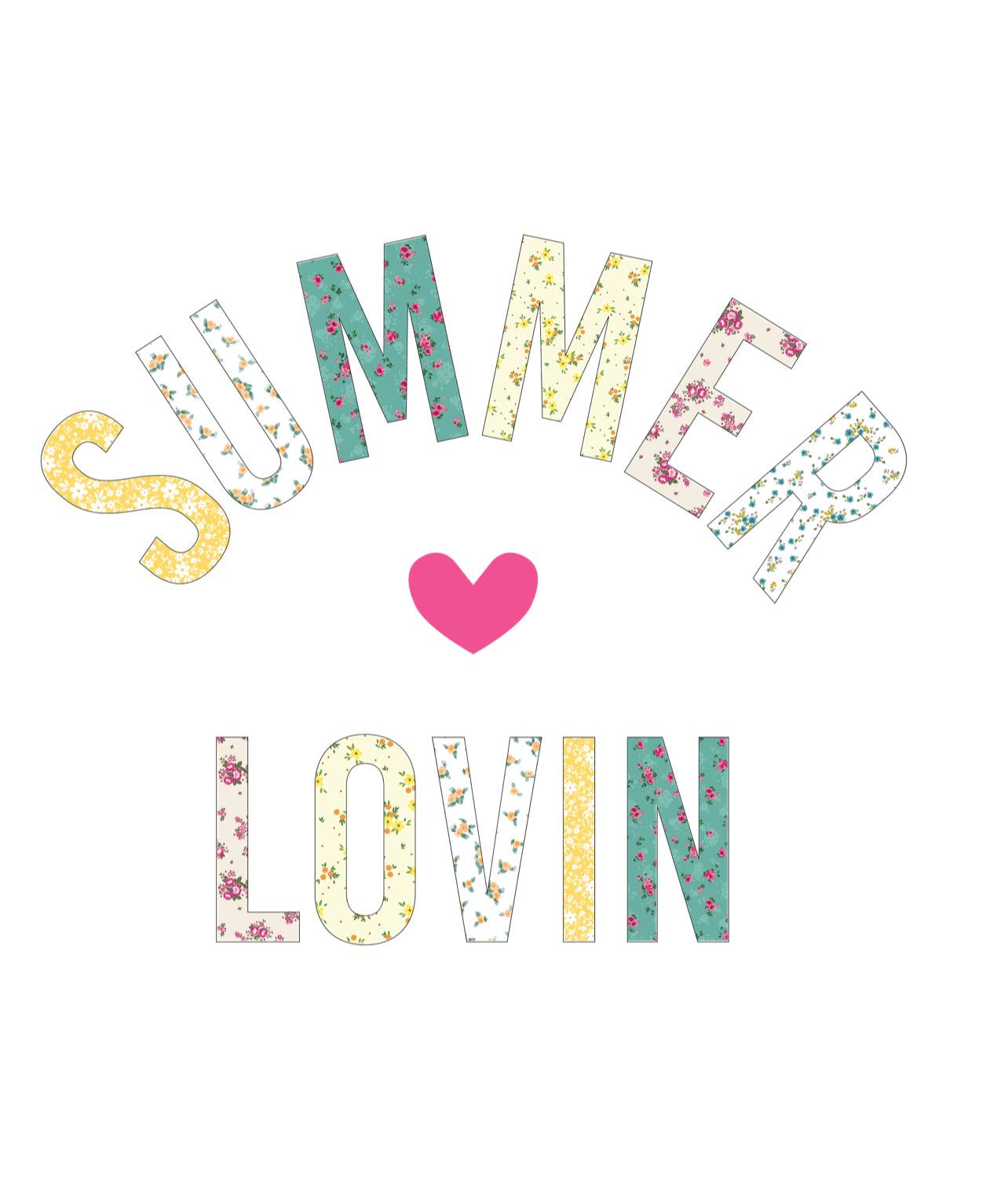 Summer Lovin Tee (Mango)