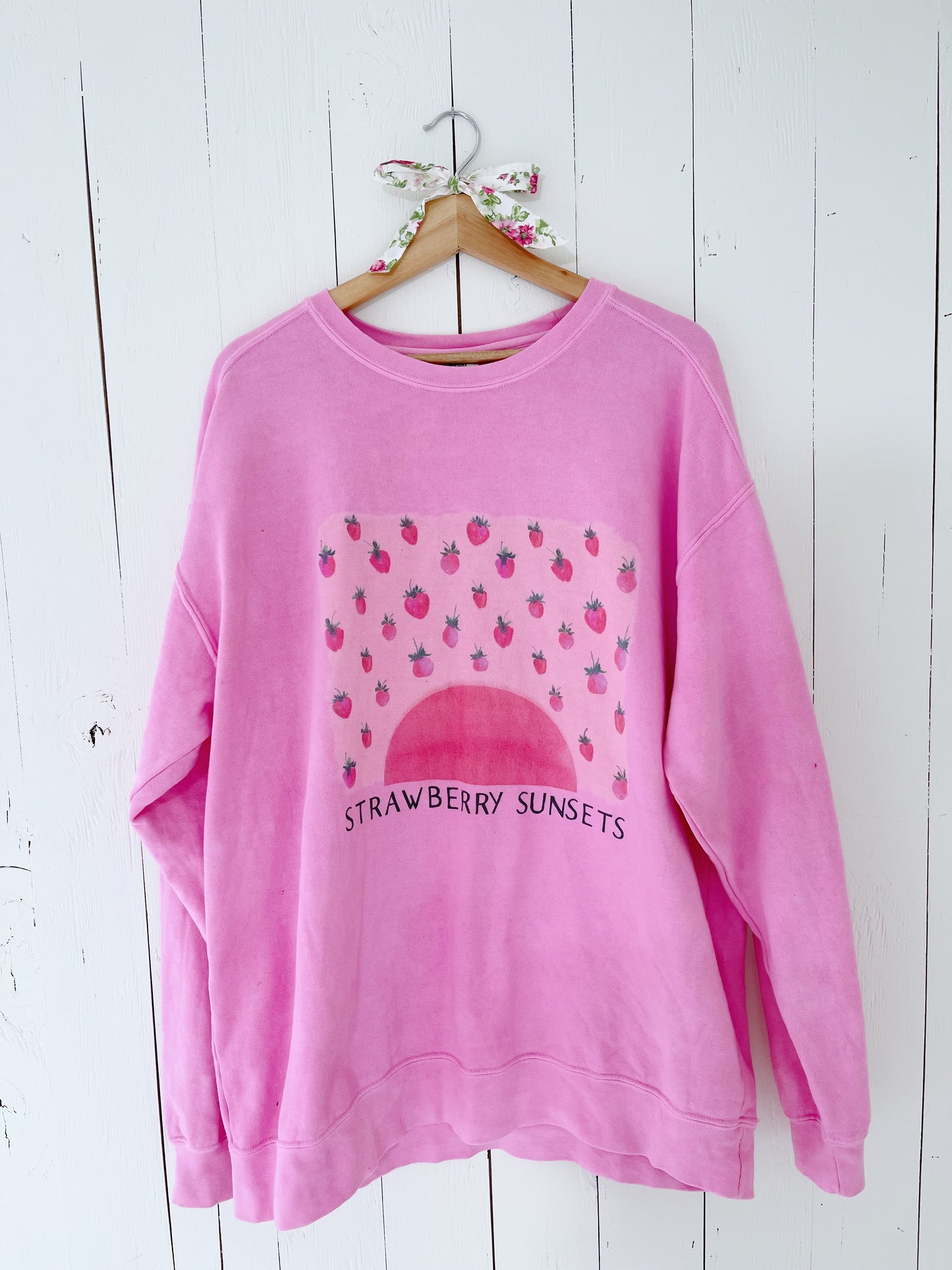 Strawberry Sunsets Crewneck