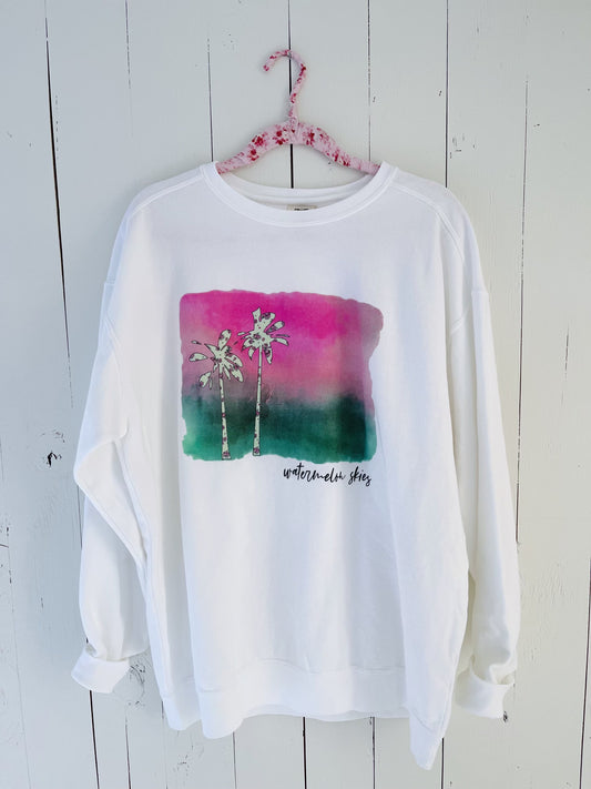 Watermelon Skies Crewneck