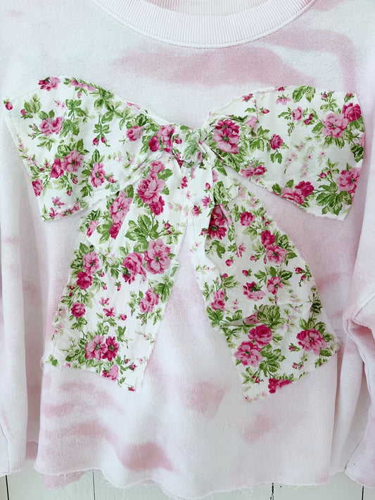 Gold'n Girl Bow Sweatshirt