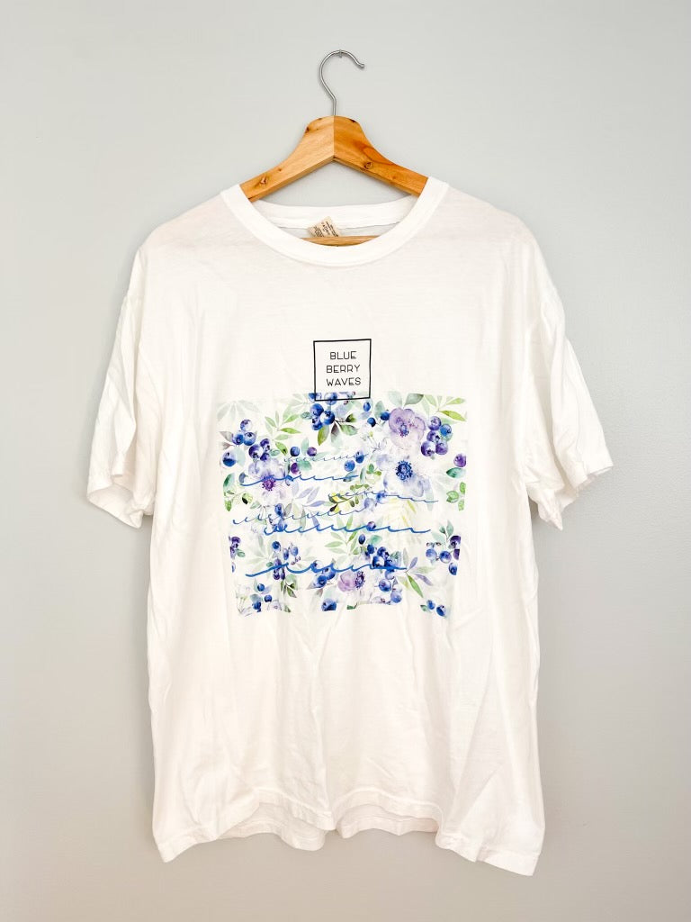 Blueberry Waves Tee