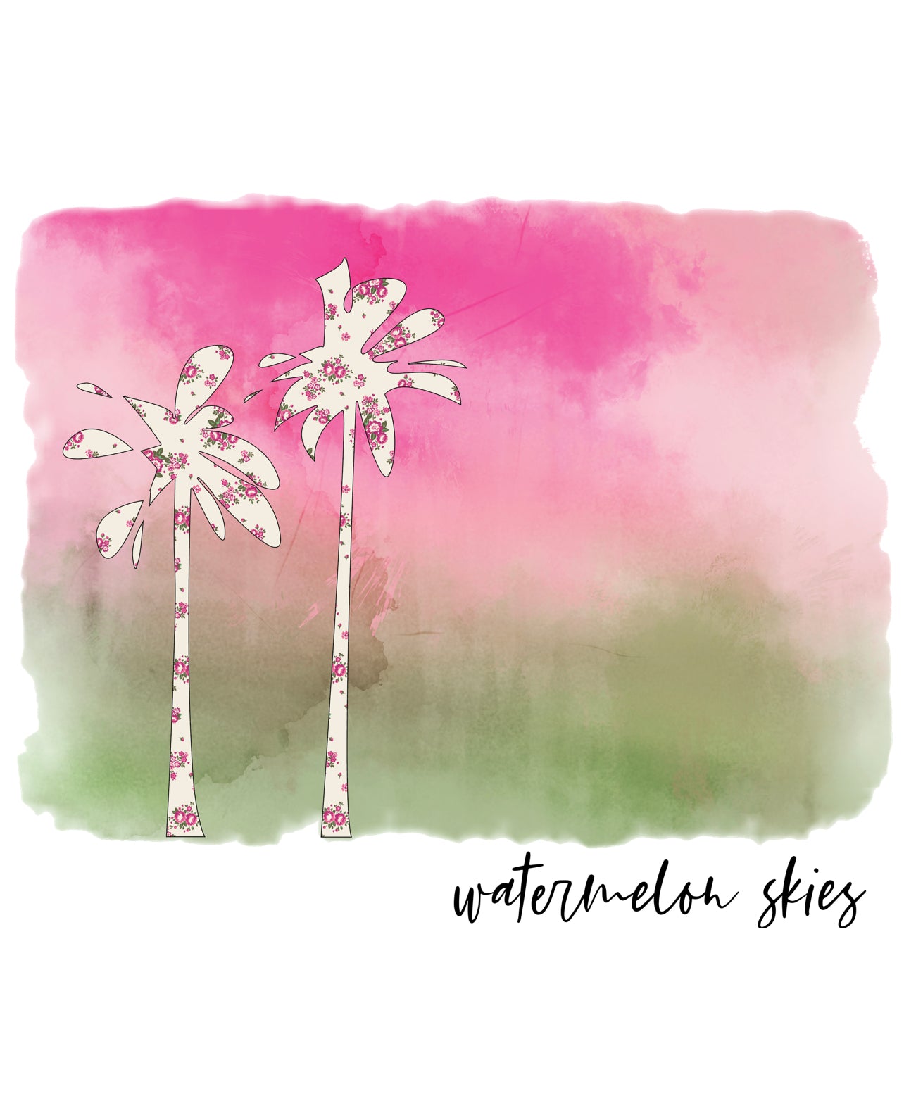 Watermelon Skies Tee