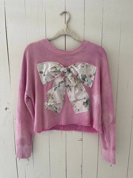 Gold'n Girl Bow Sweatshirt