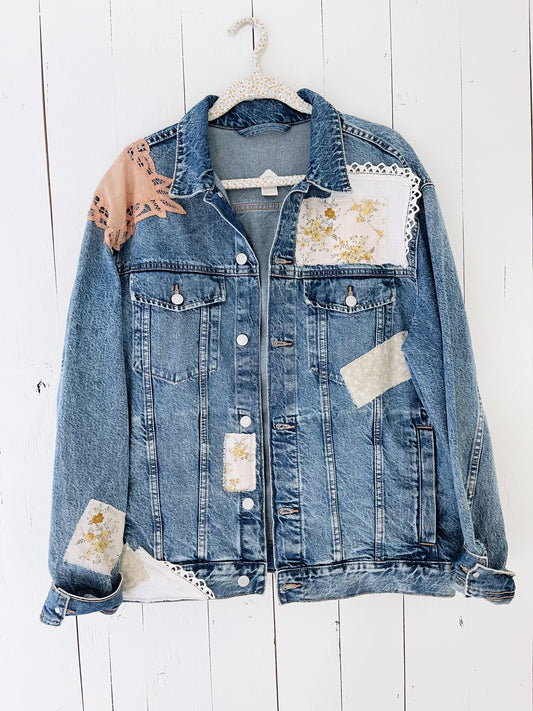 Needlepoint Denim Jacket