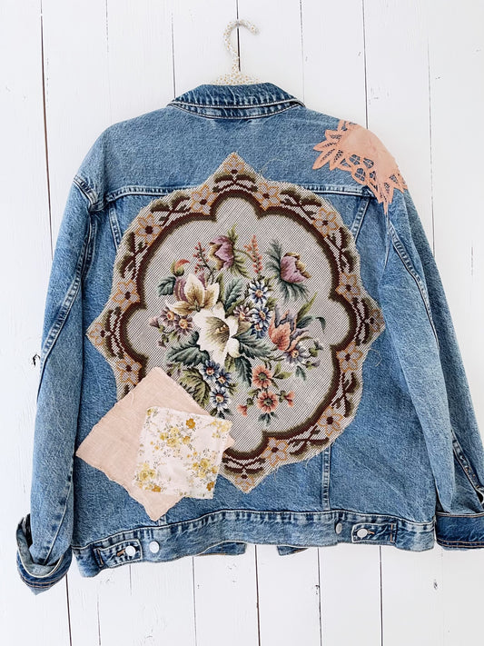 Needlepoint Denim Jacket